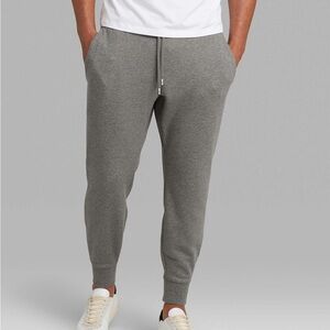 Tommy John Men’s French Terry Jogger Sweatpants Size Large Heather Gray