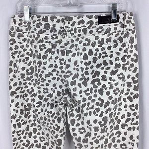 Royalty for Me YMI Foxy Super Skinny Jeans Juniors Size 11 Leopard Print