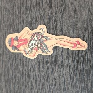 *FREE* Sailor Jerry Poster Aloha Pin Up Tattoo Style Sticker