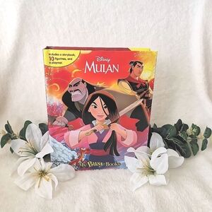 🩵3/$25🩵Disney Mulan Busy Books