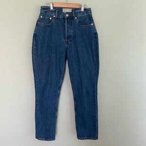 Everlane The Curvy 90’s Cheeky Straight Jean Organic Cotton size 27