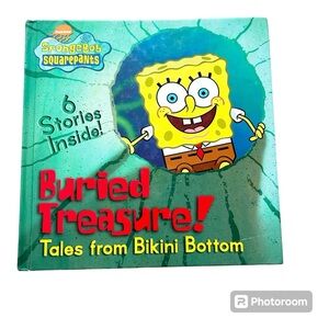 SpongeBob SquarePants Buried Treasure! Tales from Bikini Bottom Hardcover 2004