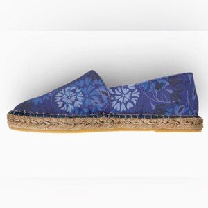 Gudrun Sjoden Lavender Floral Canvas Espadrilles, size 38