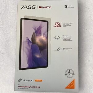 ZAGG - InvisibleShield GlassFusion+ Screen Protector Galaxy tab A7 Lite