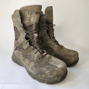 Reebok Dauntless 8" Tactical Combat Boot Sage Green Men's 6M