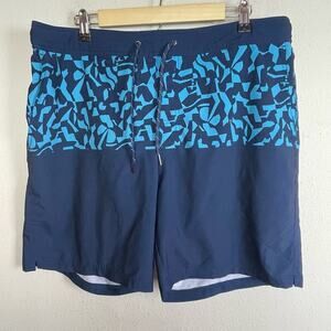 Fair Harbor Men's Size XXL Blue Turquoise Board Shorts