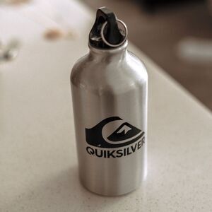 Quiksilver Twist Top Backpack Stainless Steel Water Tumbler with Logo