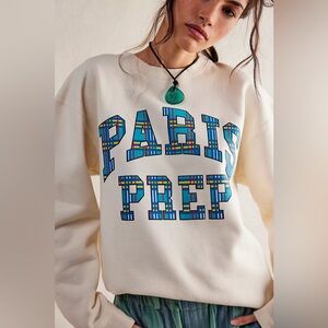 Free People Firstport Paris Prep Crewneck