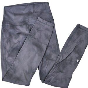 ACTA High Waist Gray Tie Dye Athletic Yoga Leggings Size X Small