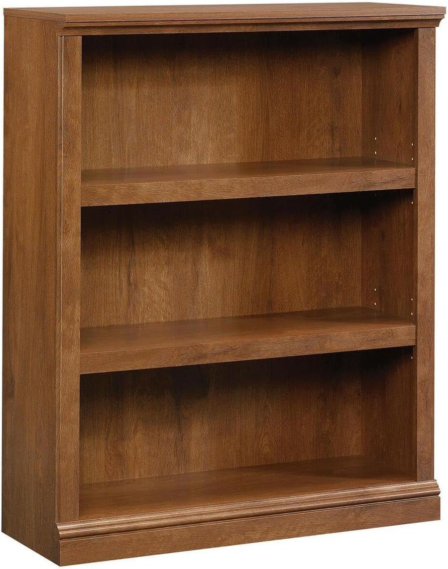 Sauder Miscellaneous Storage 3-Shelf Bookcase/ Book shelf, Oiled Oak finish - $65