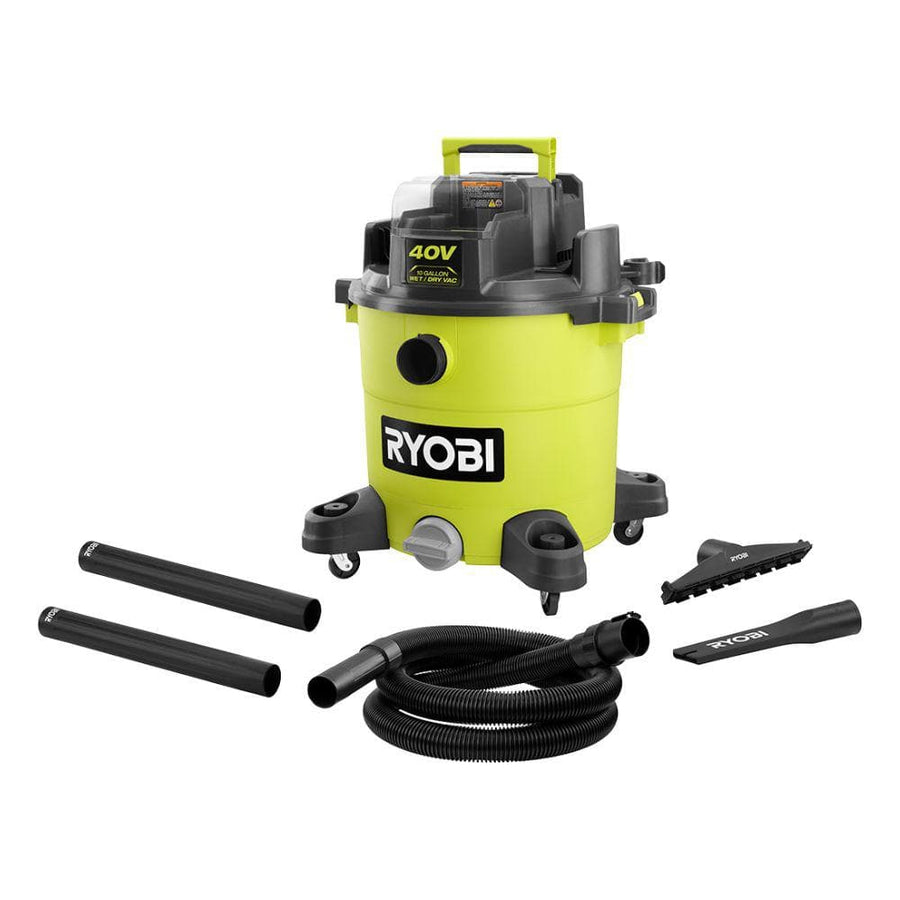 RYOBI 40V 10 Gal. Cordless Wet/Dry Vacuum (Tool Only) - $140