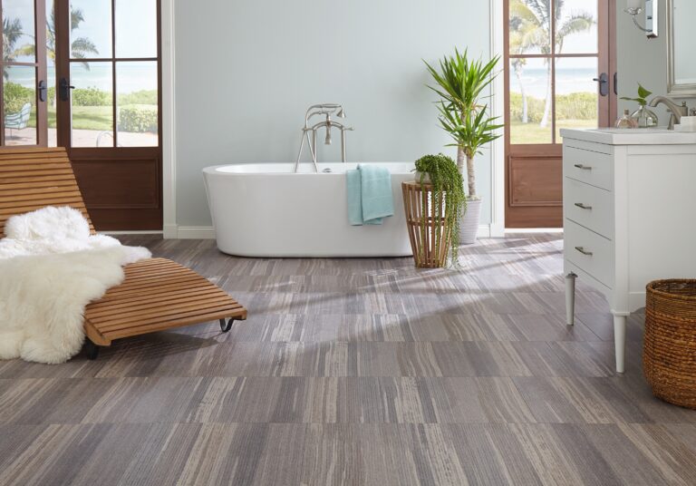 Vinyl Bathroom Floors