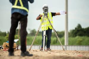 picture of a land surveyor