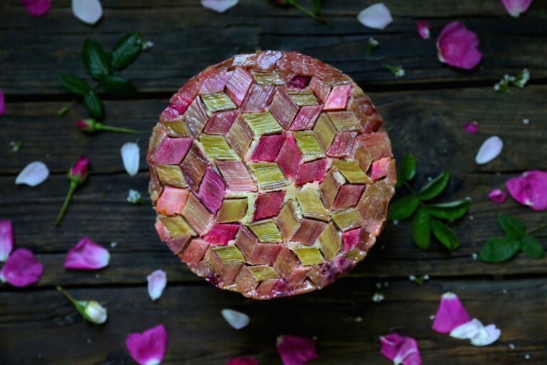 Rhubarb Cake