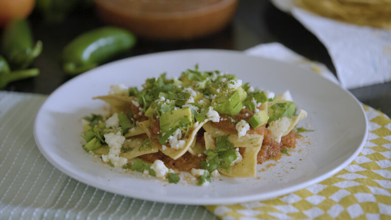 Mexican Red Chilaquiles