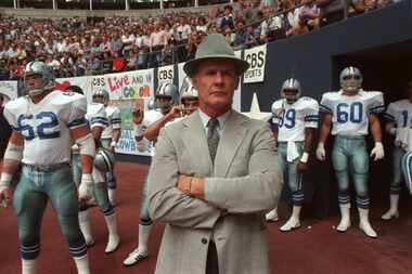 Tom Landry and Tex Schramm (File photo)