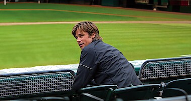 Brad Pitt in Moneyball.