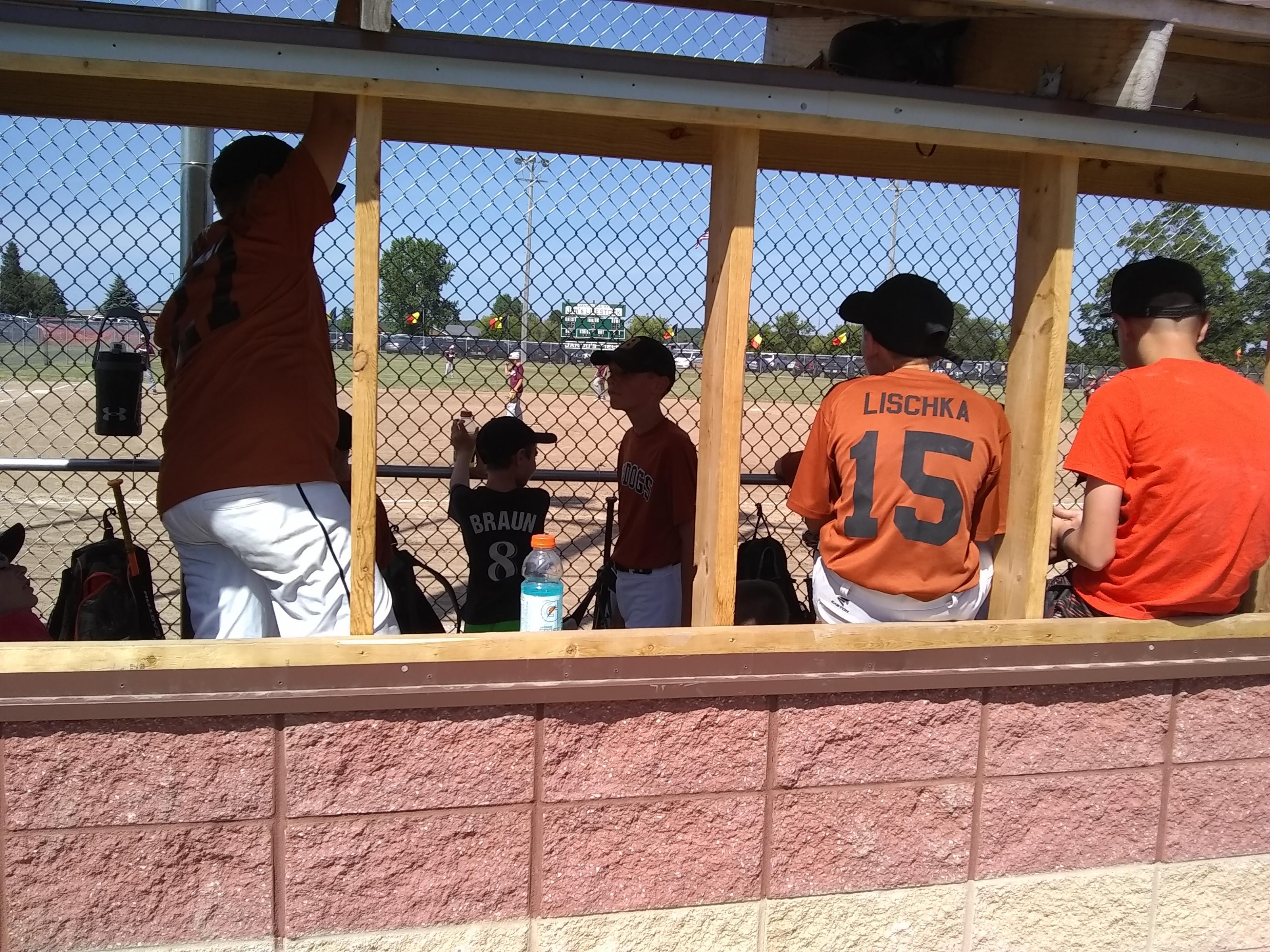 Two of the 25 youth baseball teams taking part in Belgian Days in Brussels