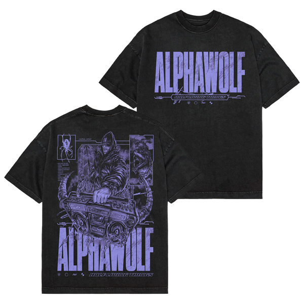 Alpha Wolf - Boombox T-Shirt