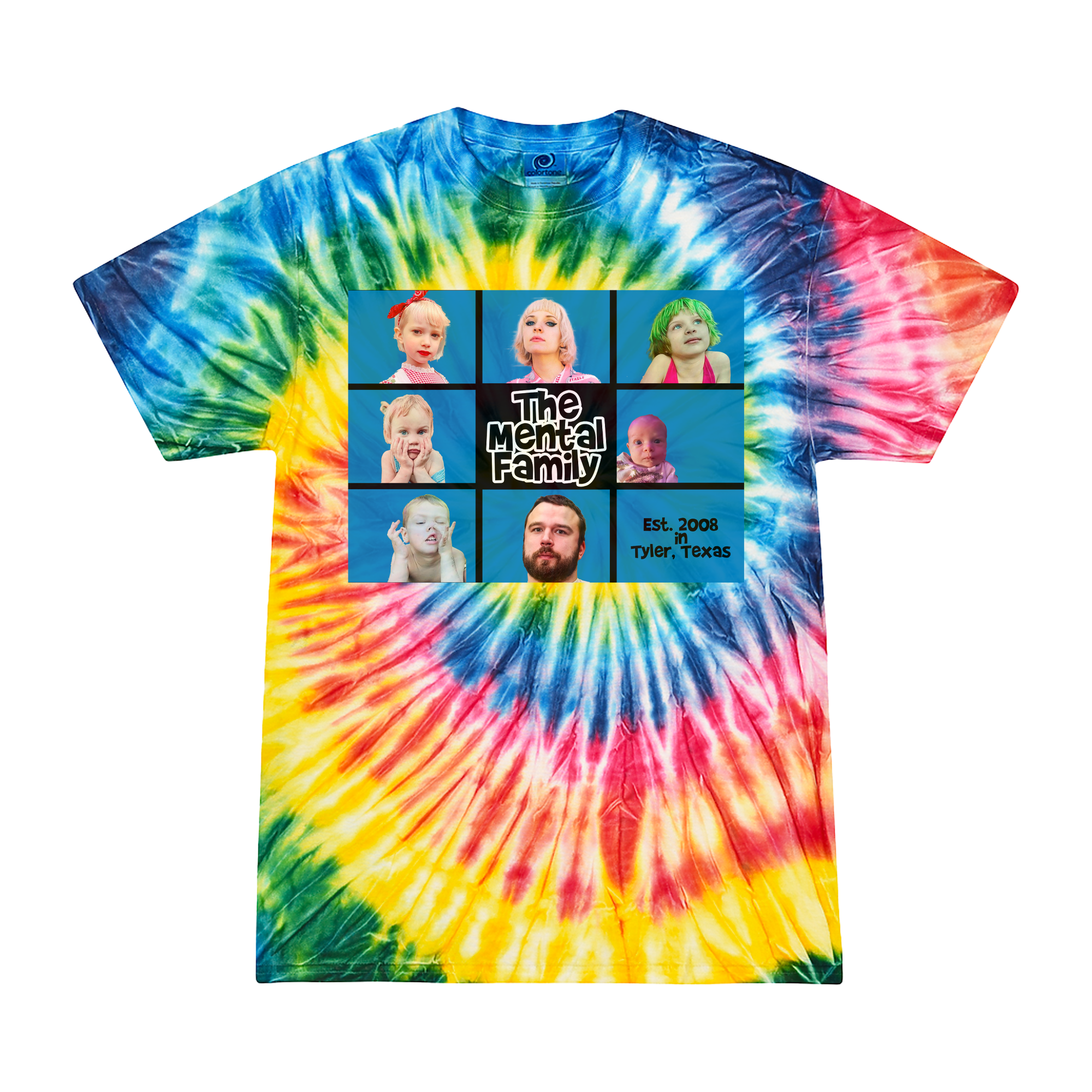 Say Anything - Mental Family Shirt (Tie Dye)