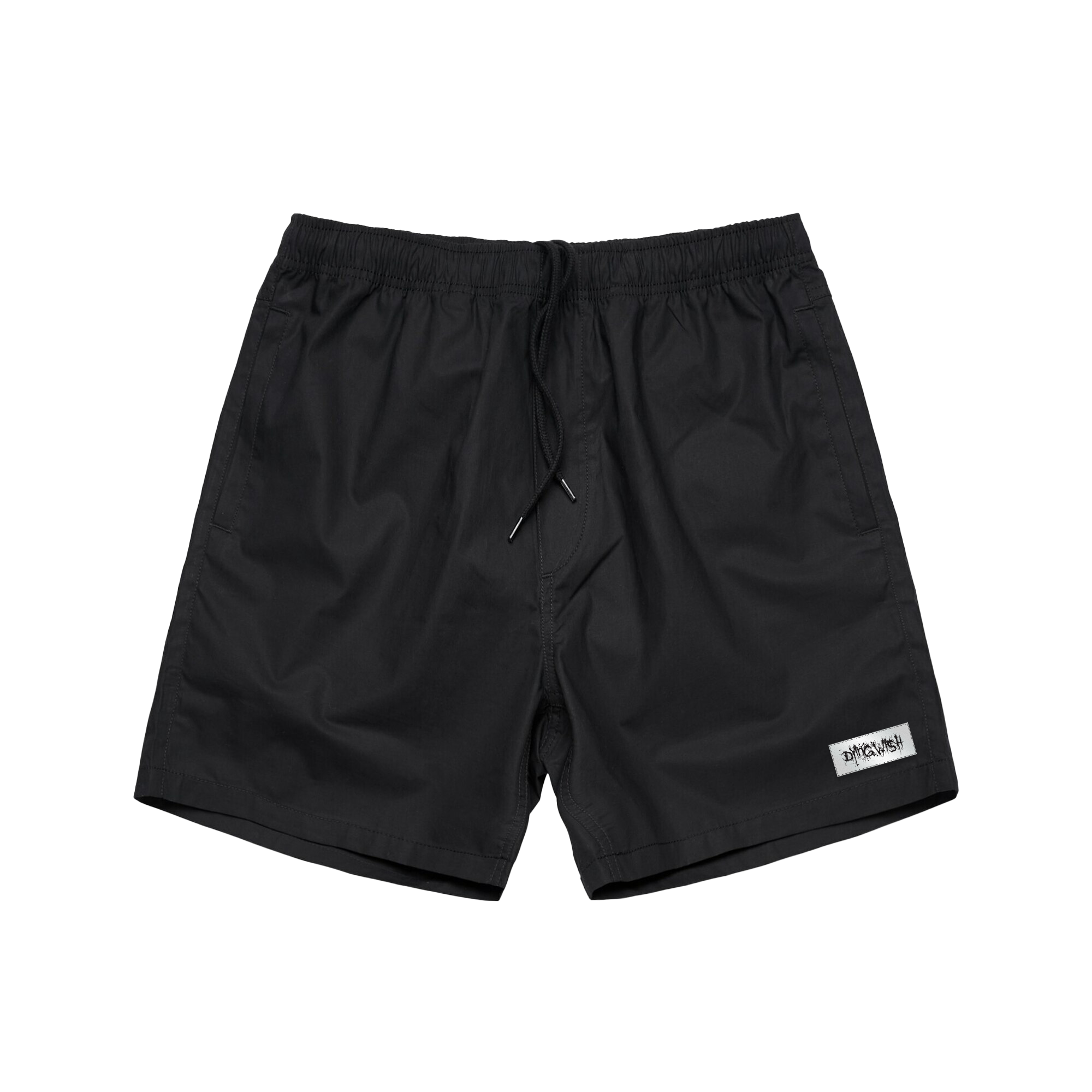 Dying Wish - Logo Patch Shorts - Black