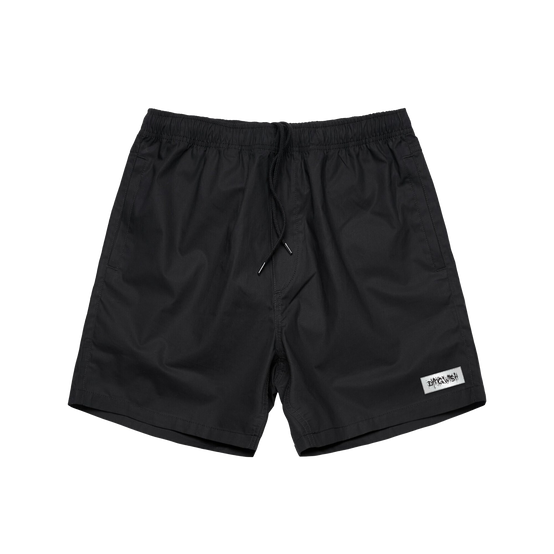 Dying Wish - Logo Patch Shorts - Black