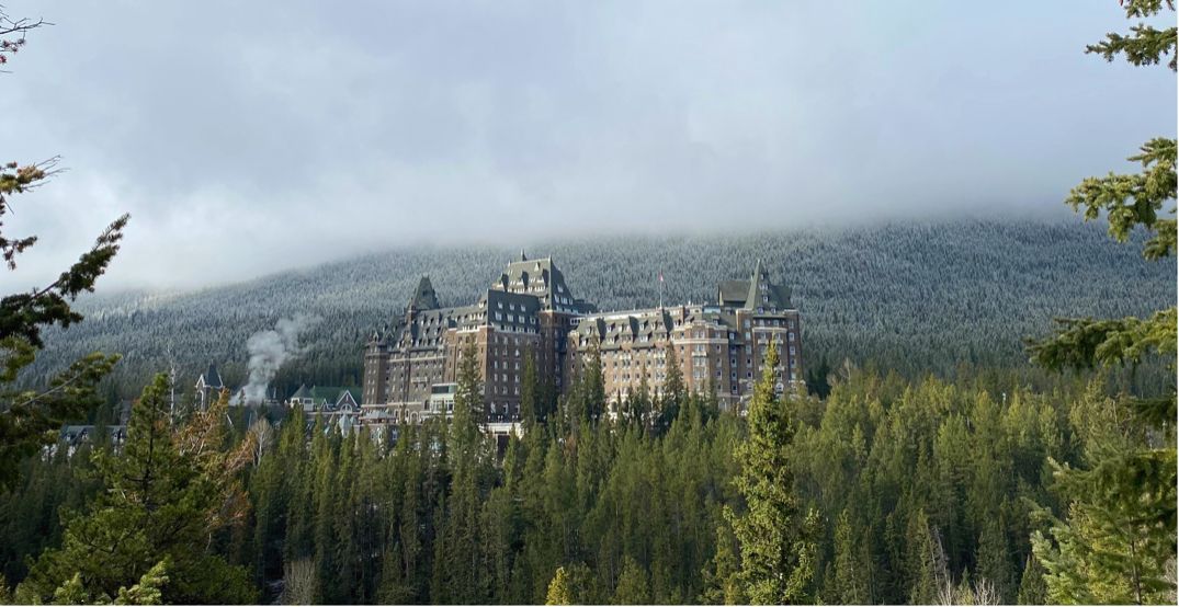 A hotel nestled in the mountains was just named the best in Canada