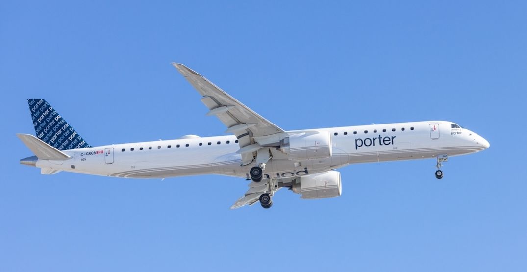 Porter Airlines (sockagphoto/Shutterstock)