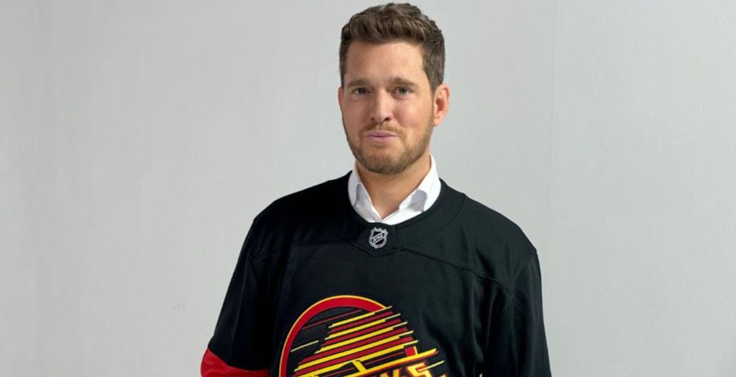 "I love this team": Michael Buble gushes about Canucks and fans are obsessed