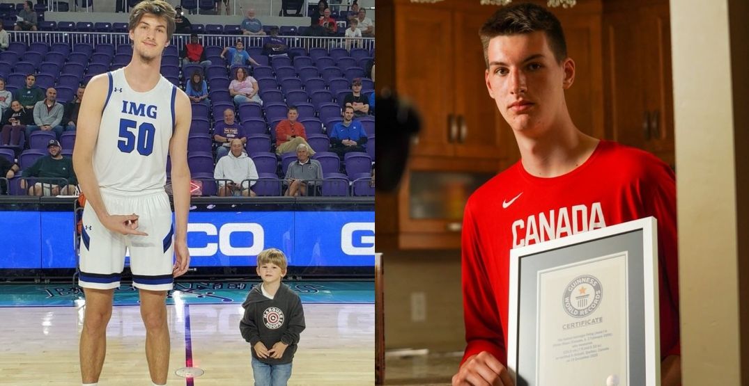 Canadian teen could be tallest player ever to play in NBA