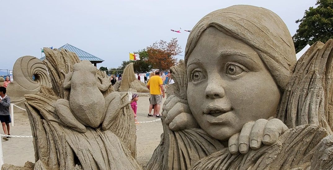 2023 Quality Foods Sand Sculpting Competition entry (Daniel Chai/Daily Hive)