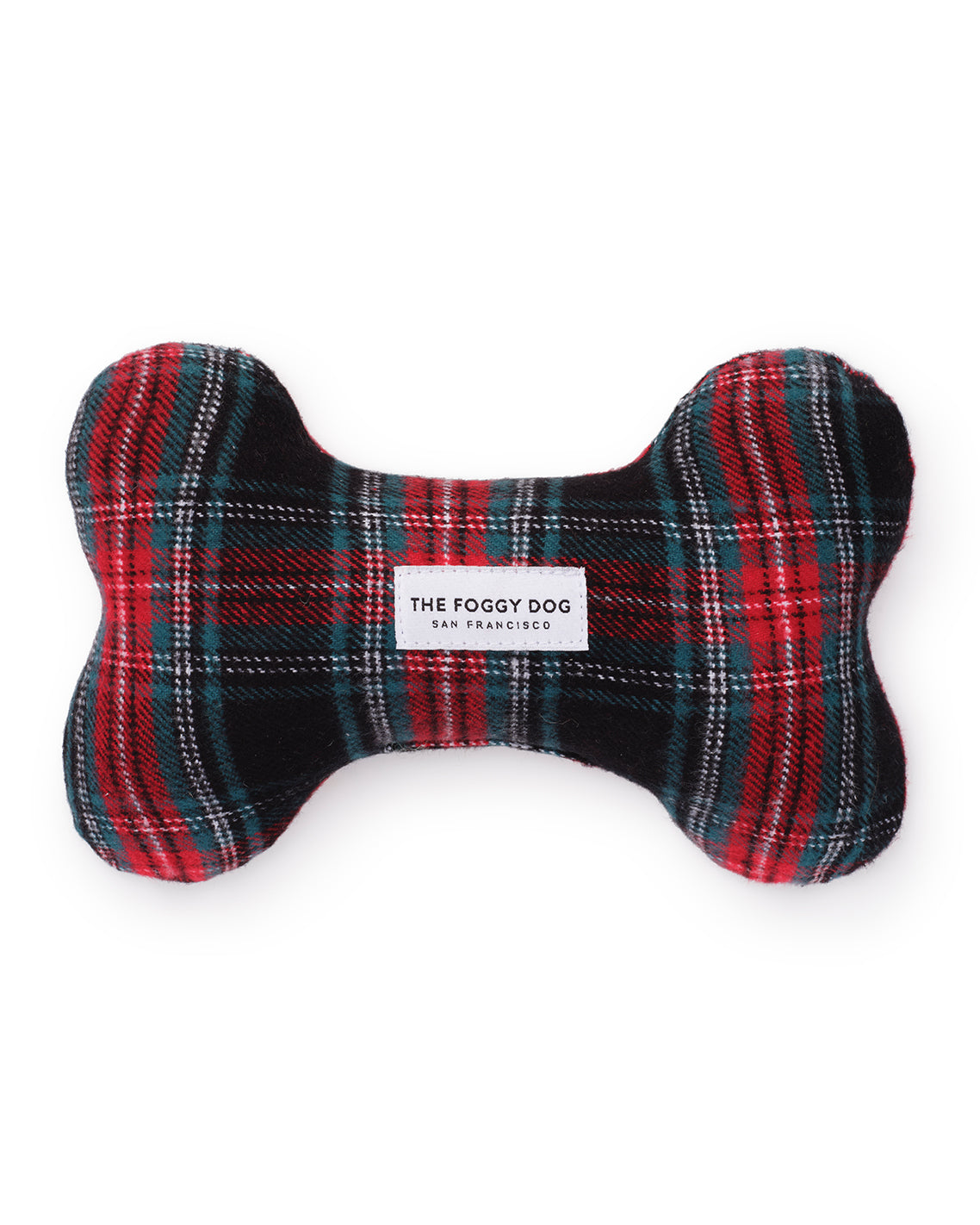 DJ x TFD Squeaky Toy in Georgia Plaid