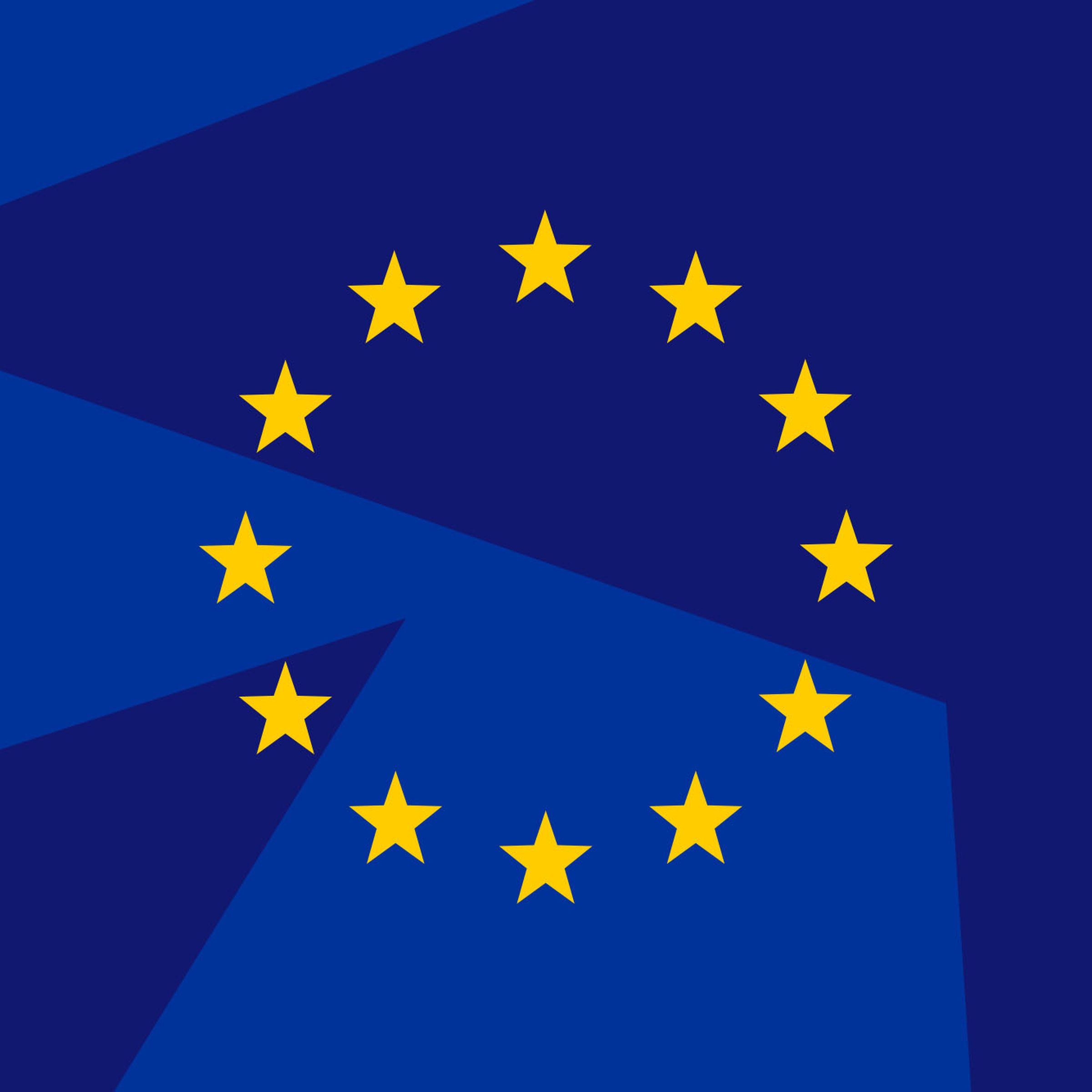 Image of the EU flag.