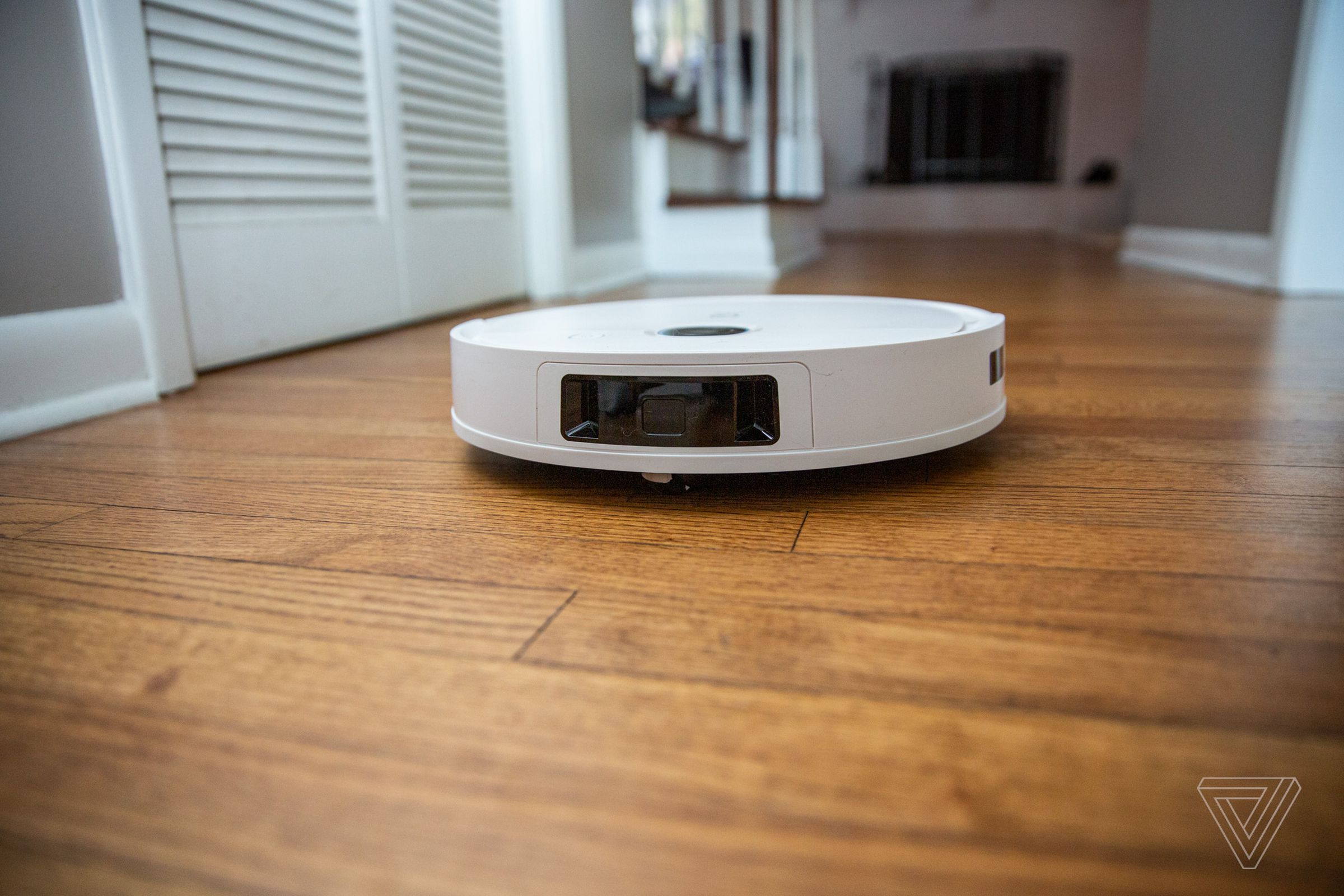 A smart home contains more advanced versions of common household appliances, such as this Yeedi robot vacuum that can mop and vacuum your home autonomously.