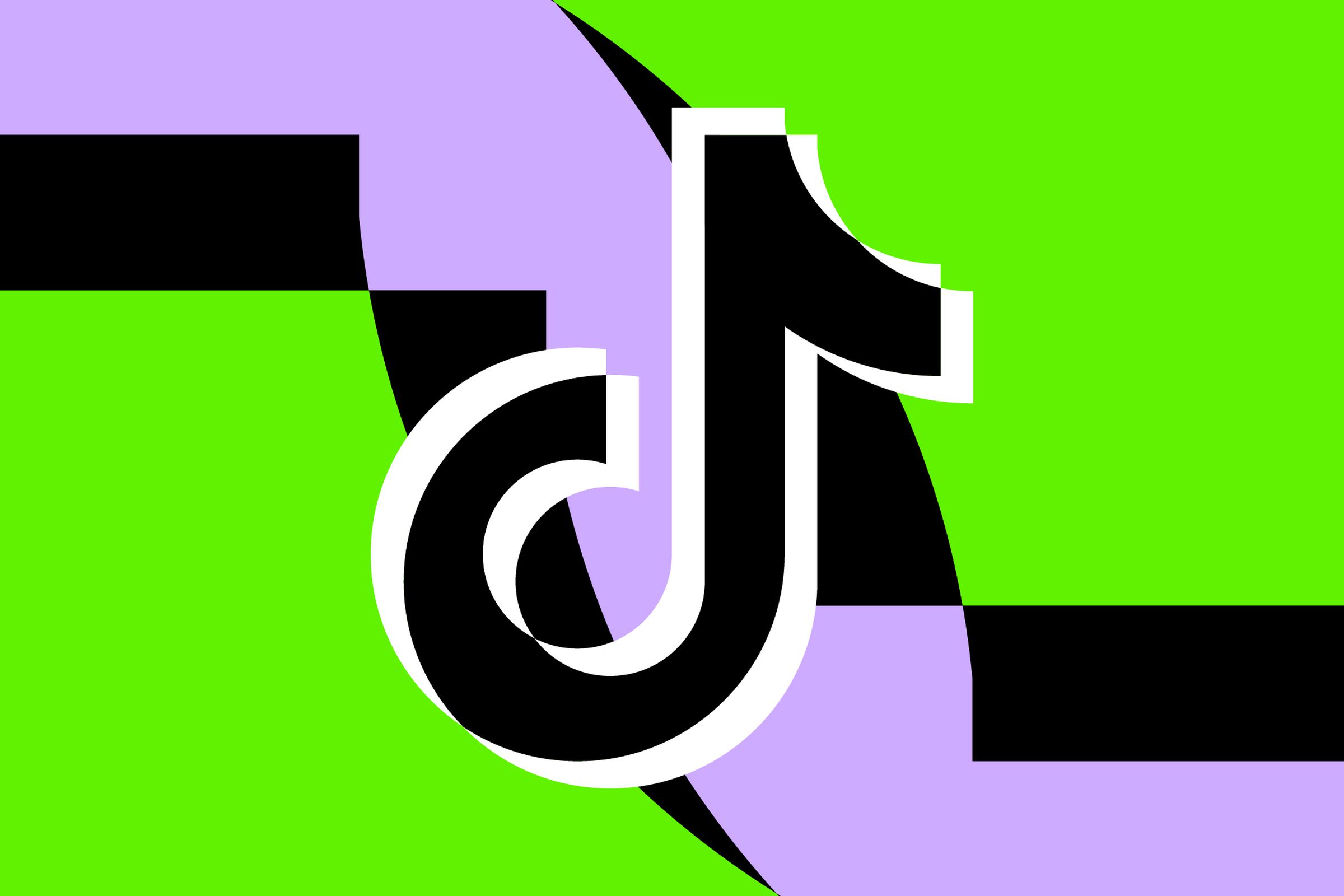 Vector art of the TikTok logo.