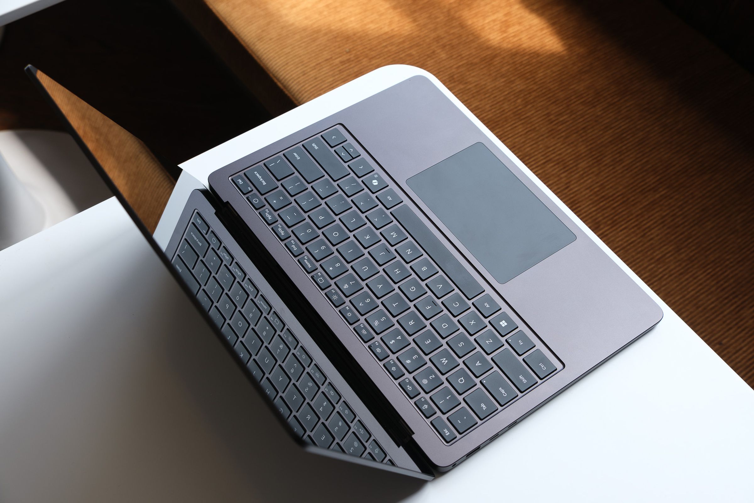 A photo of Microsoft’s 2024 Surface Laptop.