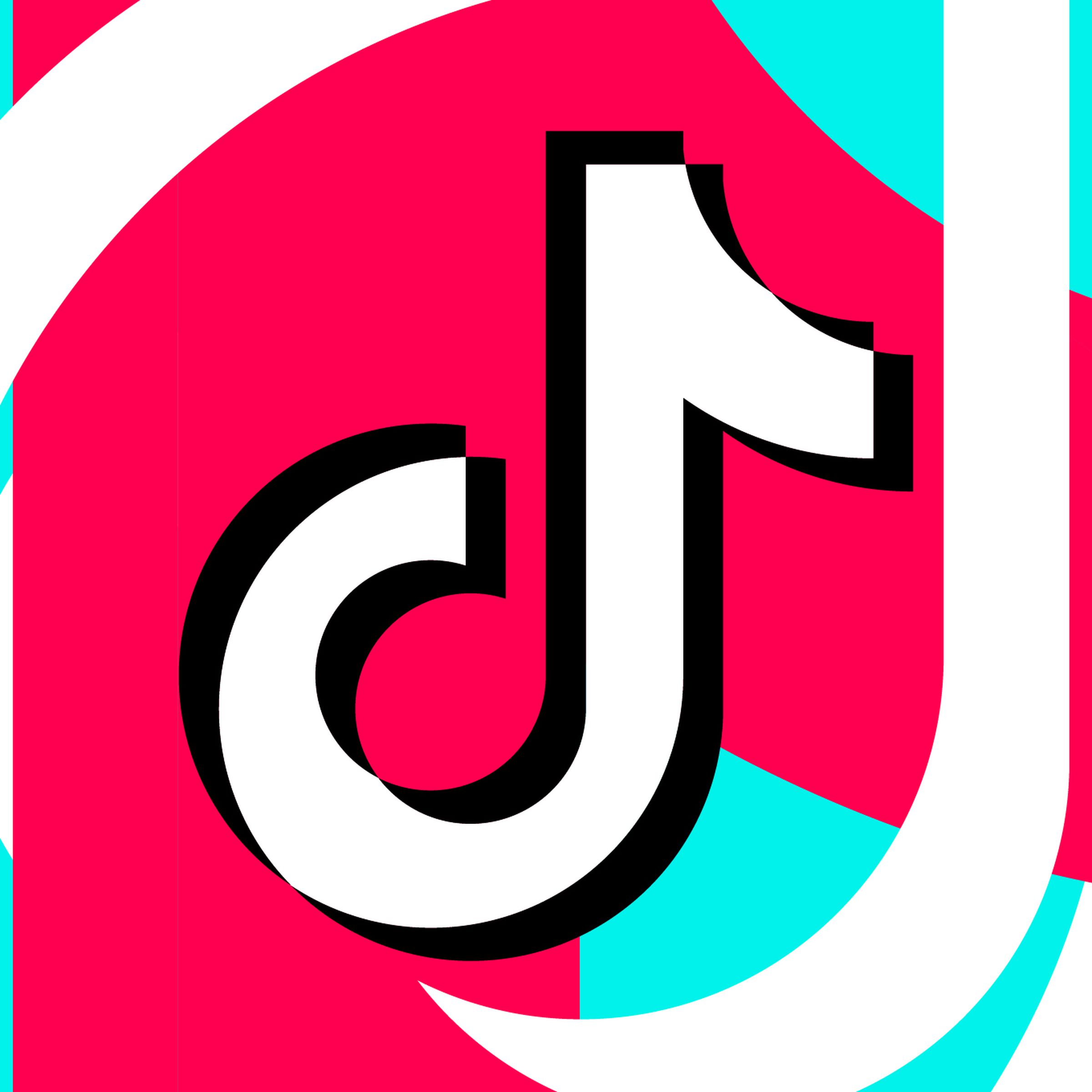 Vector art of the TikTok logo.