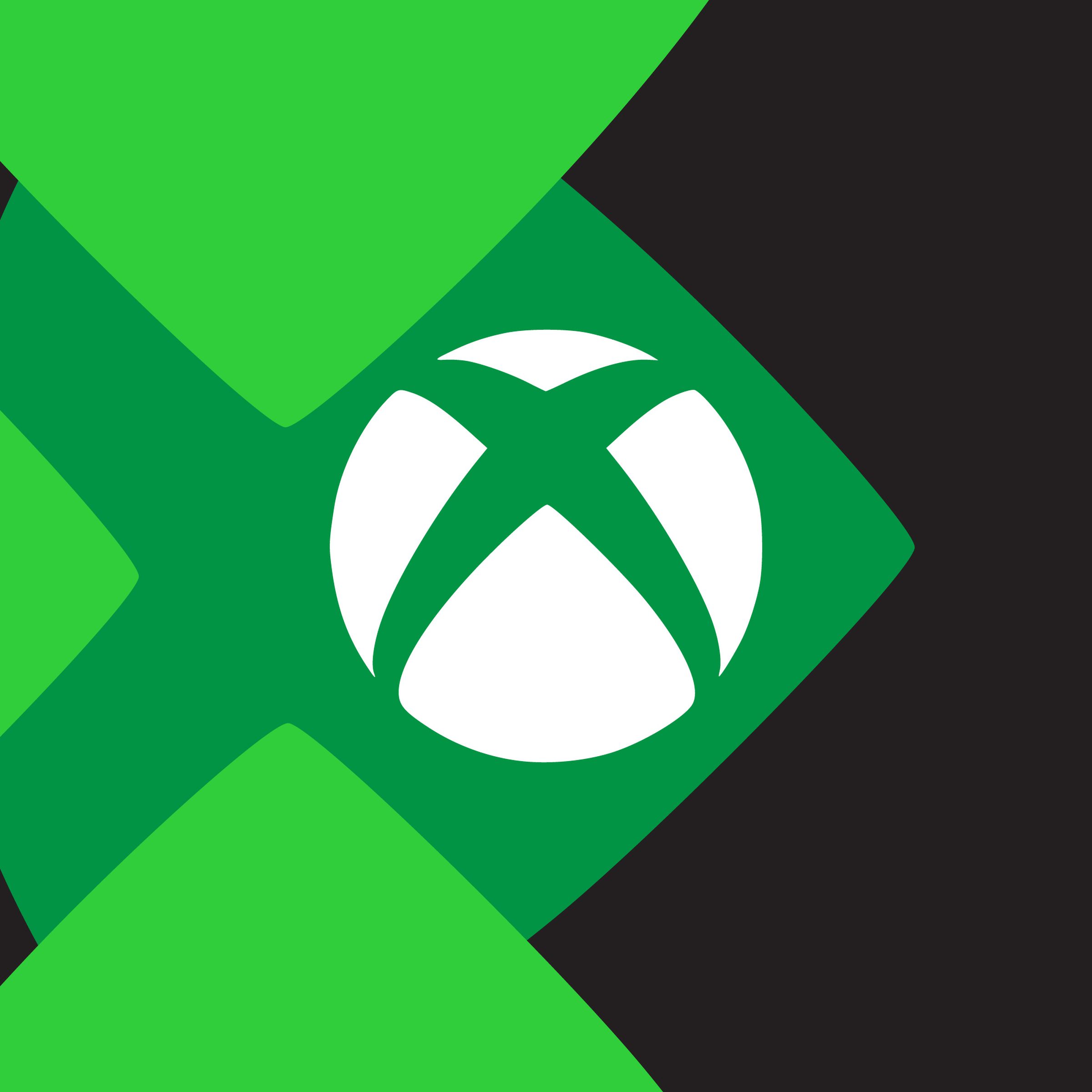 The Microsoft Xbox game logo against a green and black background.