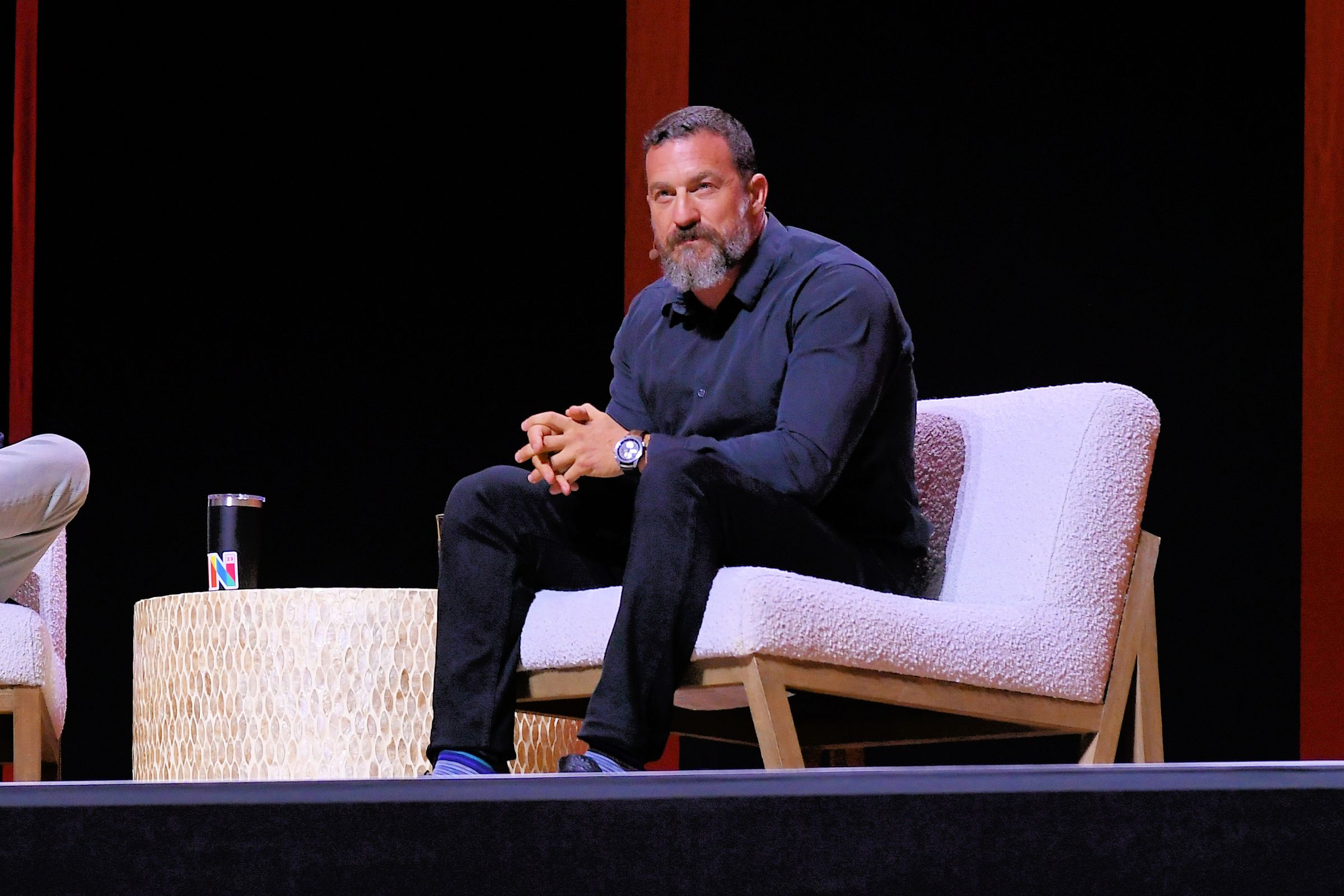 Neurobiology Professor and host of the Huberman Lab podcast Andrew Huberman attends INBOUND 2023 day 2 Powered by HubSpot at Boston Convention and Exhibition Center on September 07, 2023 in Boston, Massachusetts.