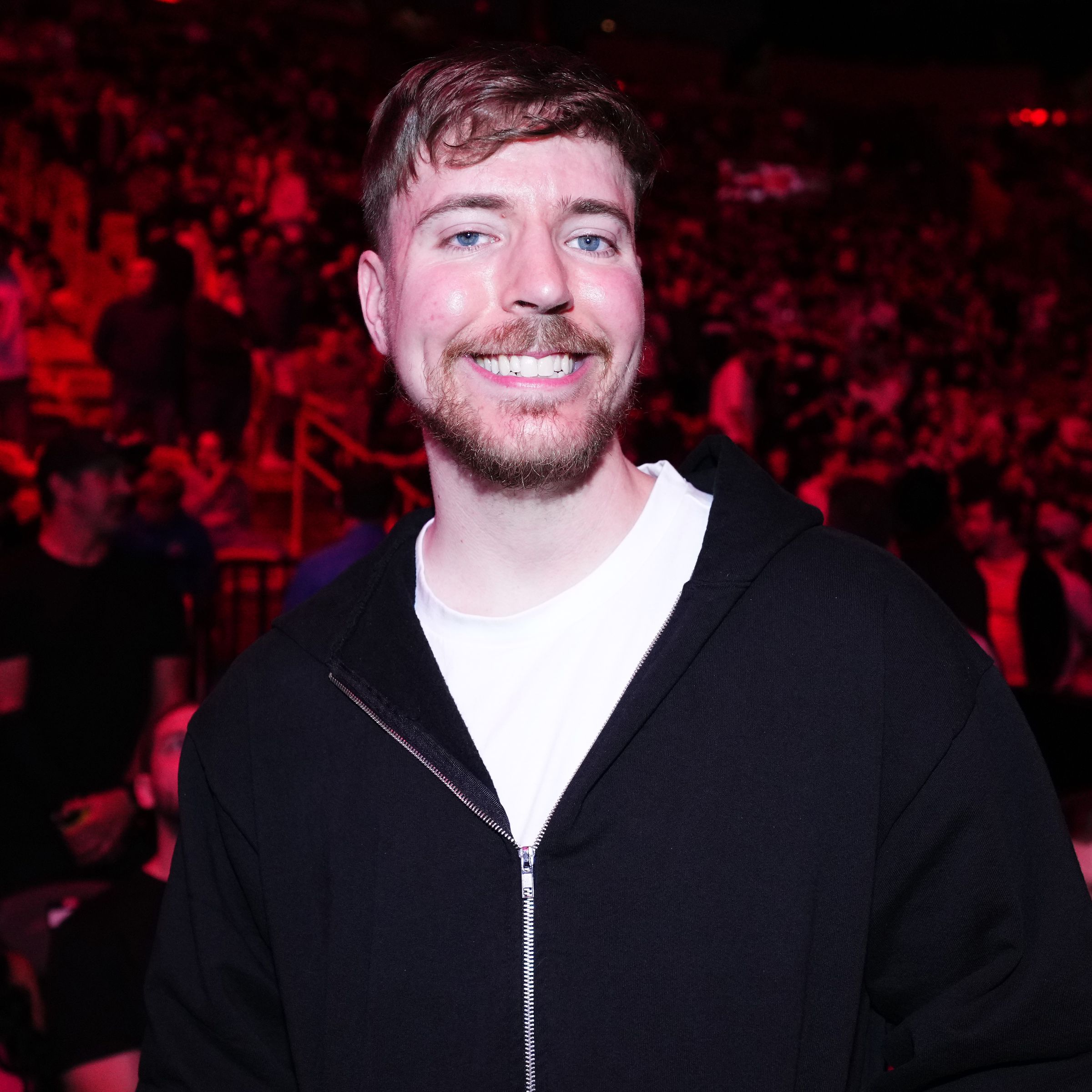 Mr. Beast is seen in attendance during the UFC 299 event at Kaseya Center on March 09, 2024 in Miami, Florida.