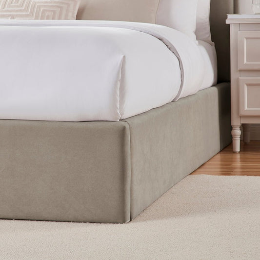 Wiltshire Ottoman Storage Bed - Stone