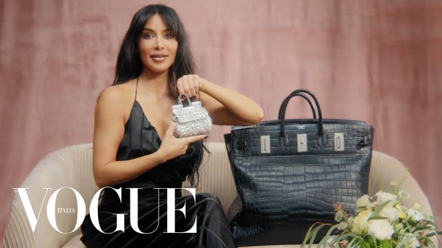 Kim Kardashian rivela cosa custodisce nella sua borsa da viaggio