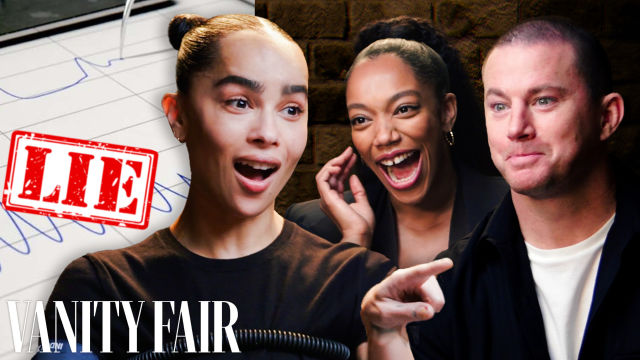 Channing Tatum, Zoë Kravitz & Naomi Ackie Take Lie Detector Tests