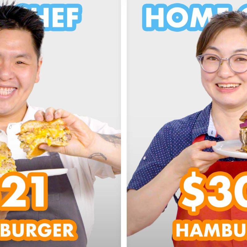 $304 vs $21 Hamburger: Pro Chef & Home Cook Swap Ingredients