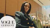 Winnie Harlow nimmt die Vogue-Shopping-Challenge an