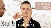 Glowing Skin Make-up – Highlights setzen how-to – glowy skin make-up | VOGUE Beauty Tutorial