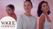 Nazan Eckes, Janina Uhse & Ann-Kathrin Götze über ihren persönlichen "Happy Place" | VOGUE x Lancôme