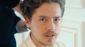 Cole Sprouse di prepara con Vogue Italia per lo show di Balenciaga