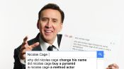 Nicolas Cage Answers the Web's Most Searched Questions