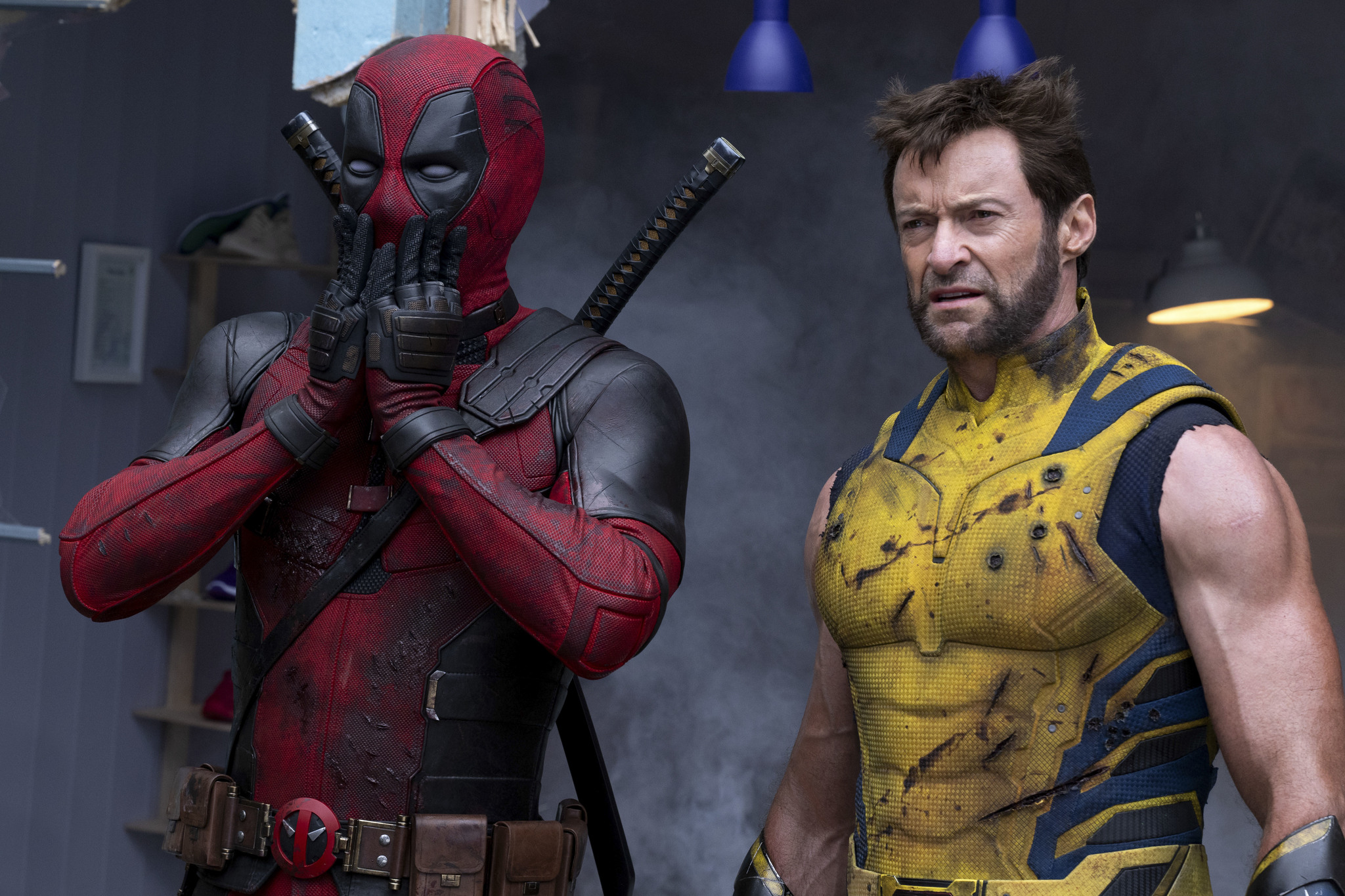 Hugh Jackman y Ryan Reynolds protagonizan 'Deadpool Lobezno'.